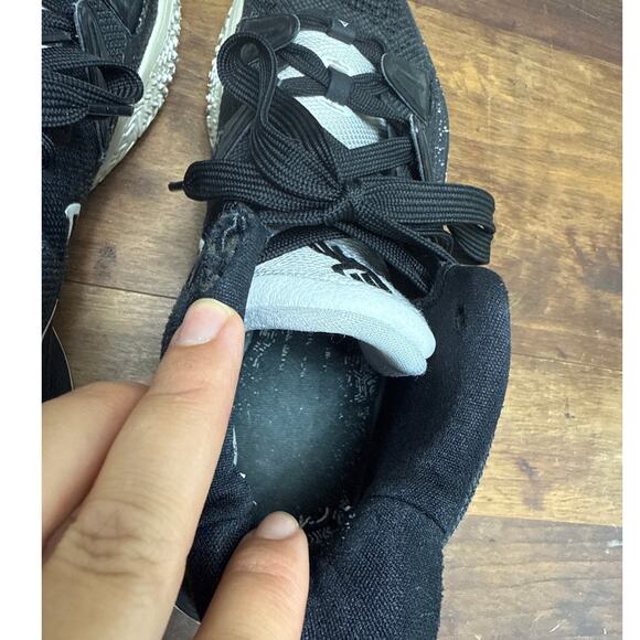 Nike Kyrie 7 TB Black & White Men's Size 8 Basketball Athletic Sneakers Shoes - Picture 9 of 14